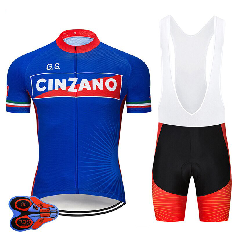 blue cycling kit